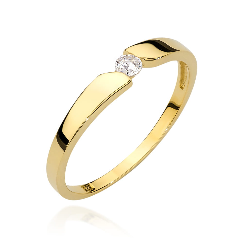Pierścionek W554 Diament 0