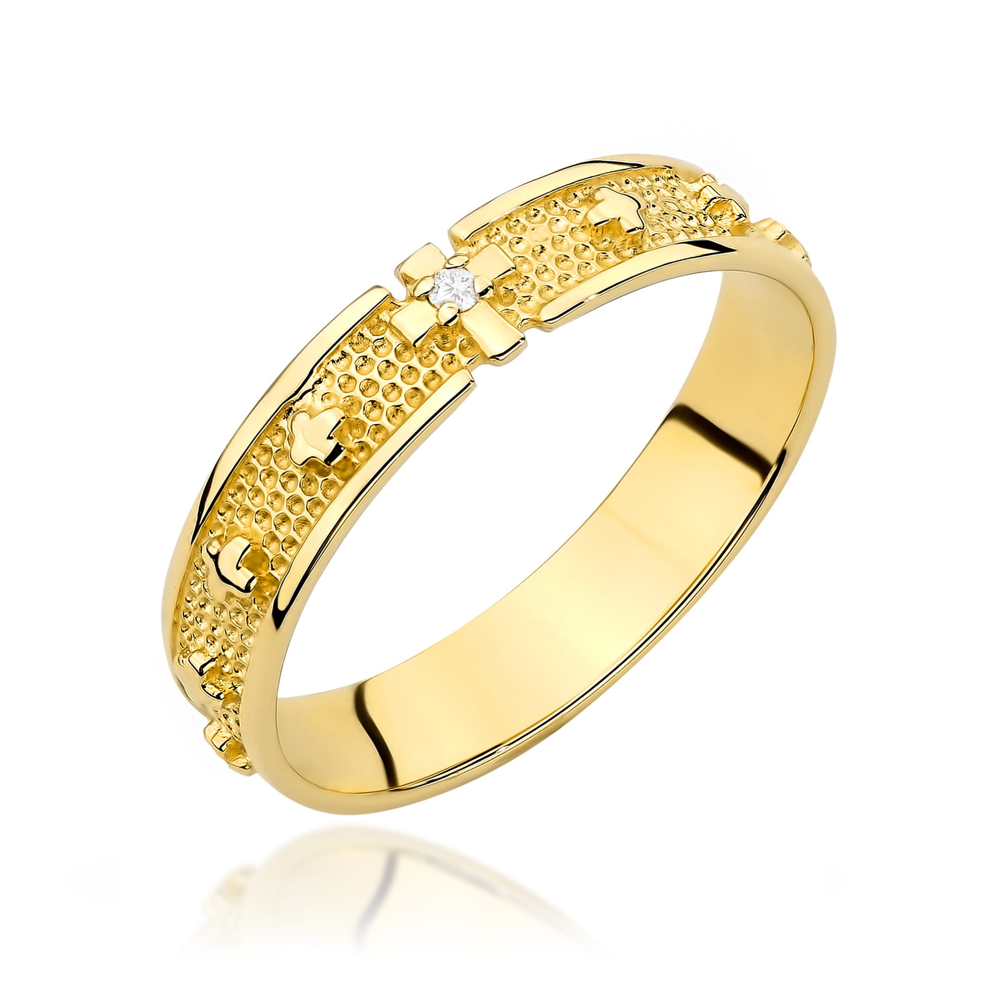 Pierścionek W580 Diament 0