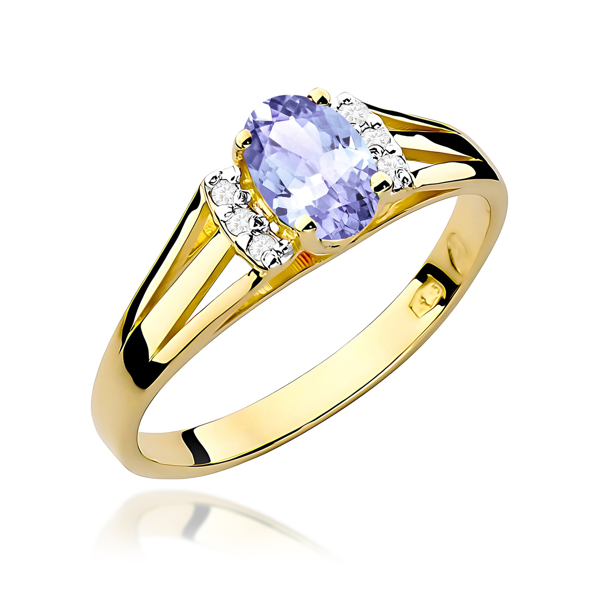 Pierścionek z tanzanitem 0,40 ct W0005 · W005