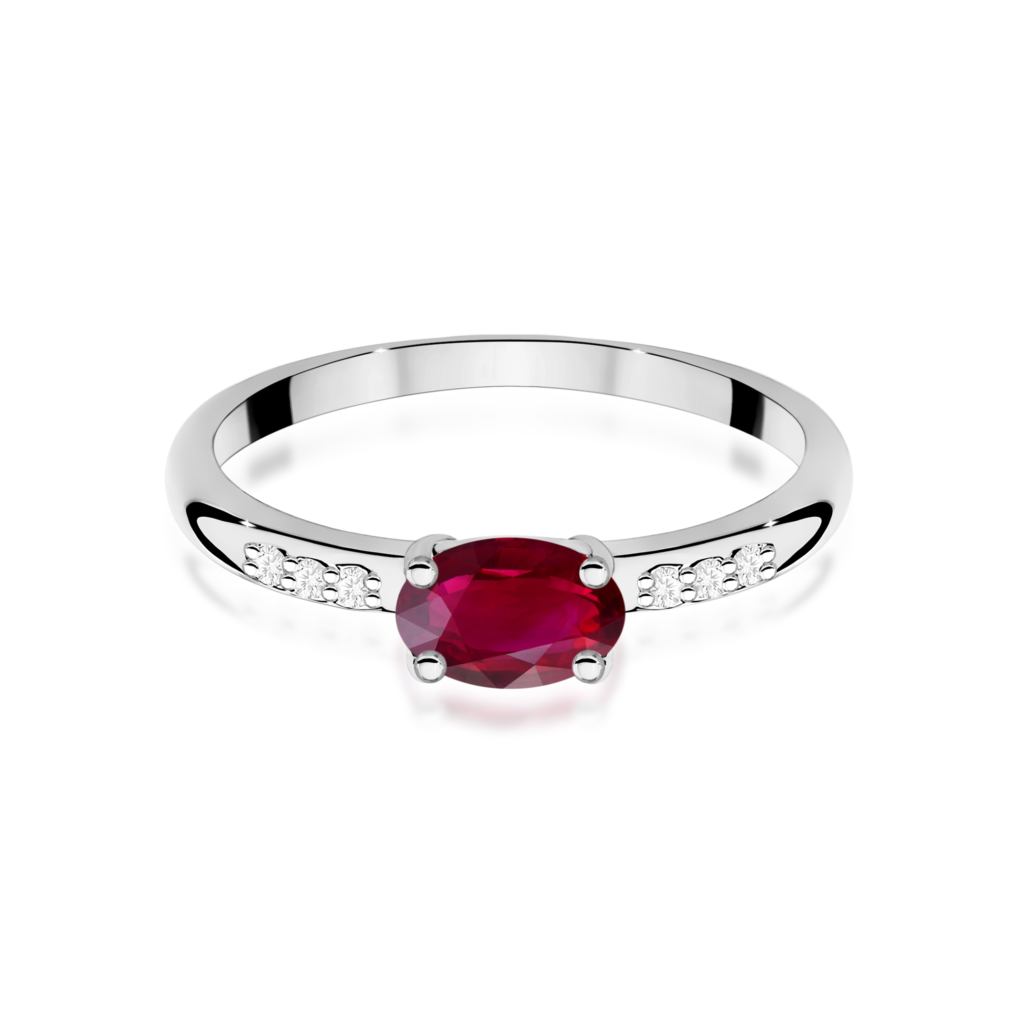 Pierścionek z rubinem 0,60 ct W0077 · W077 - obrazek 2