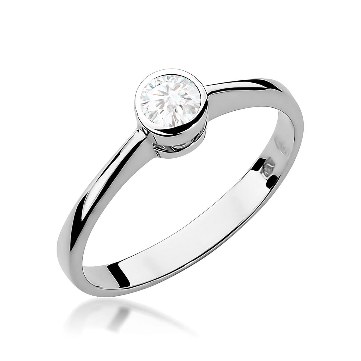 Pierścionek z diamentem 0,25 ct W0224 · W224B