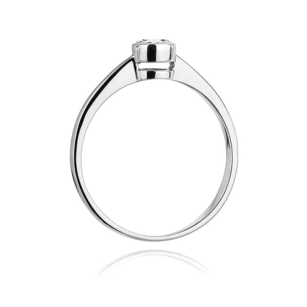 Pierścionek z diamentem 0,25 ct W0224 · W224B - obrazek 3