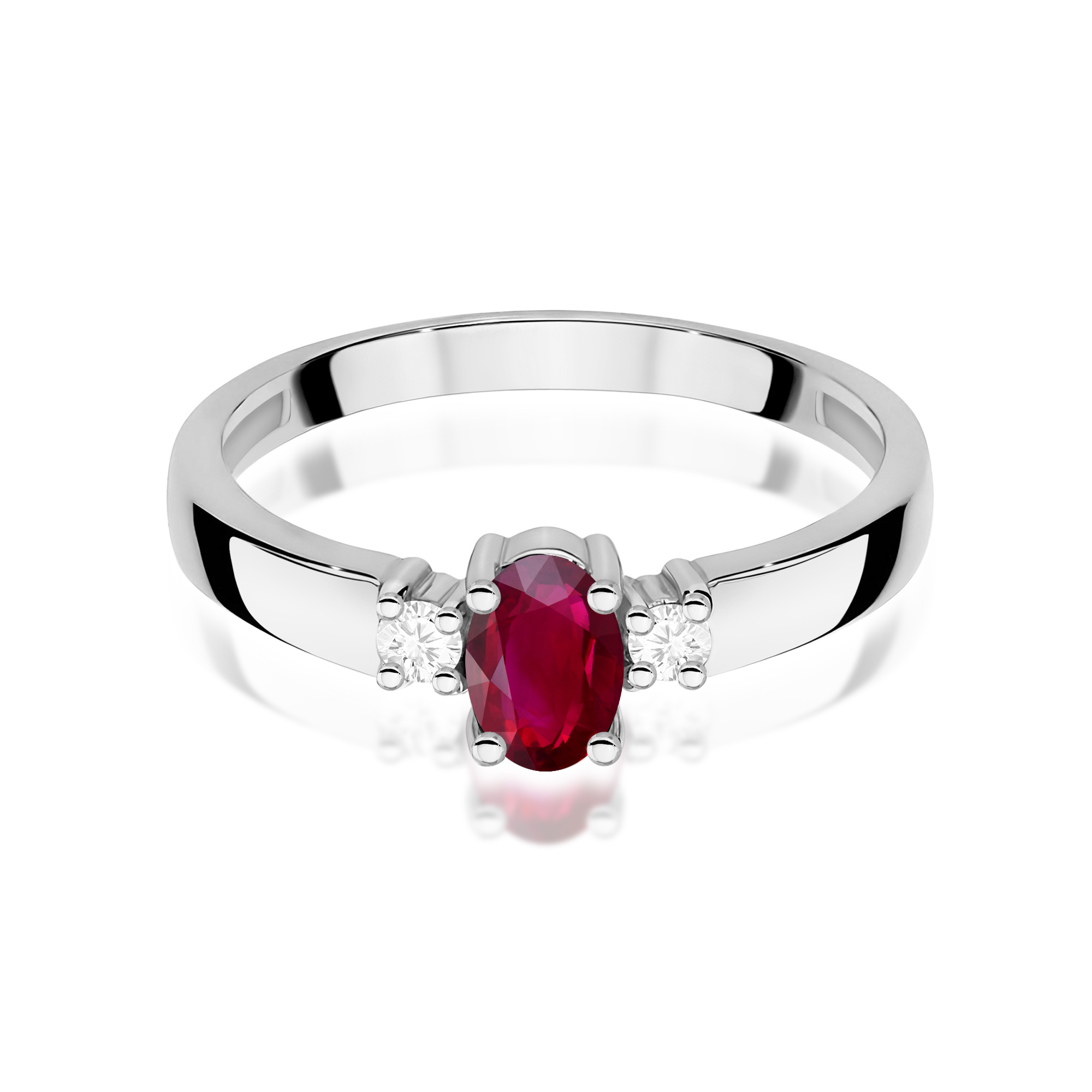 Pierścionek z rubinem 0,60 ct W0264 · W264 - obrazek 2