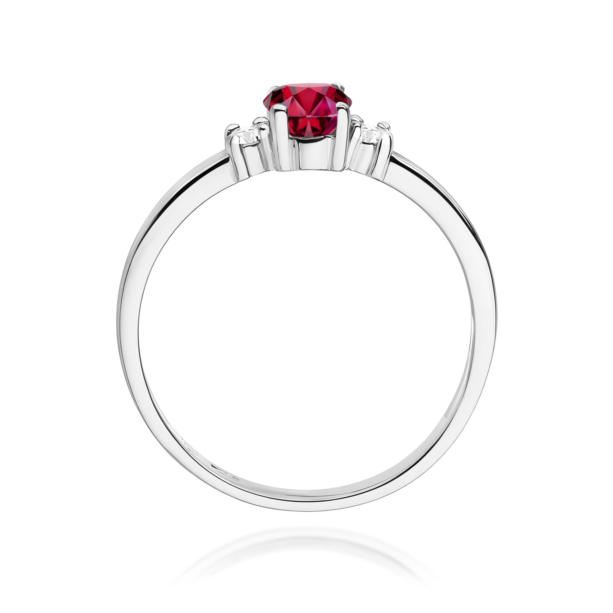 Pierścionek z rubinem 0,60 ct W0264 · W264 - obrazek 3
