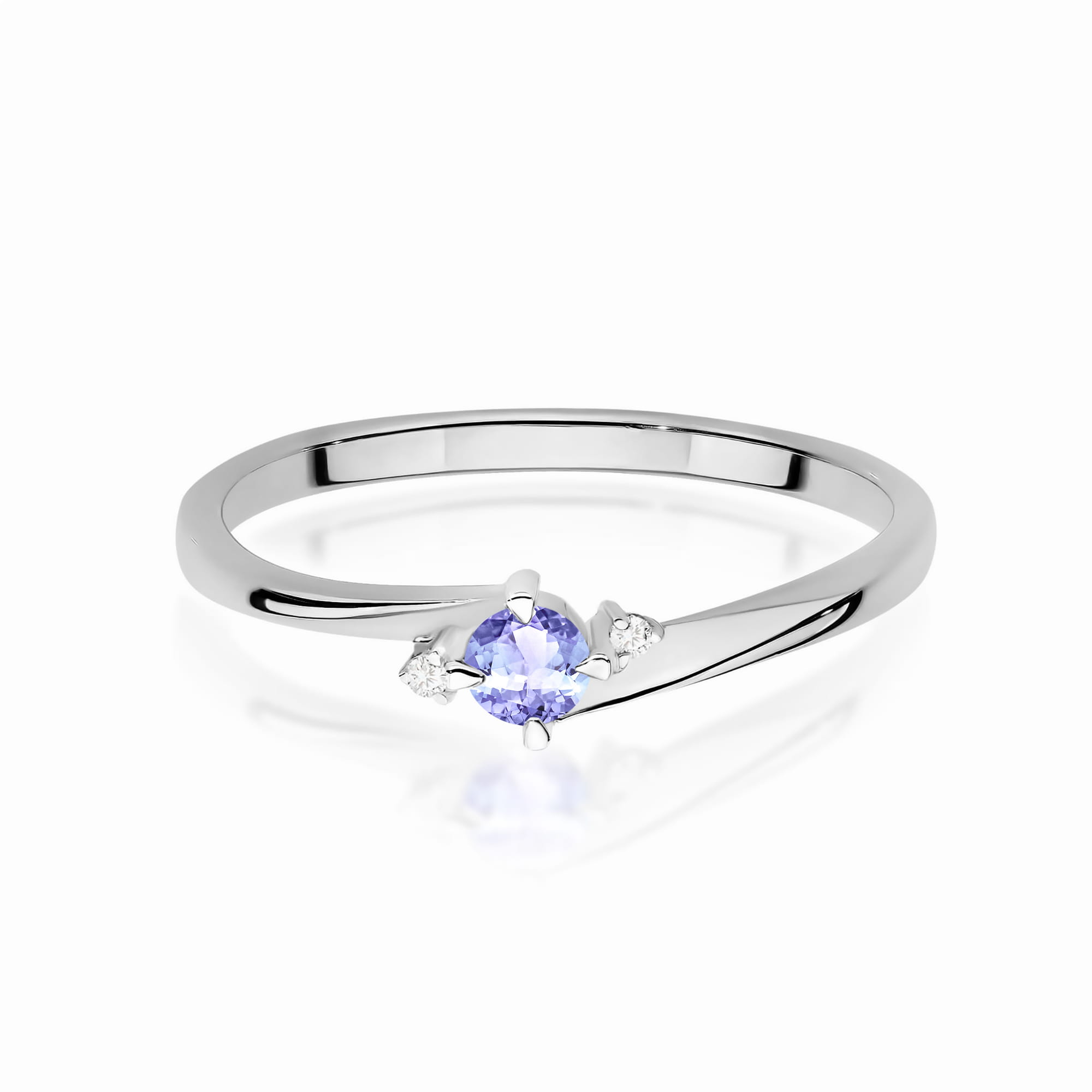 Pierścionek z tanzanitem 0,15 ct W0346 · W346 - obrazek 2