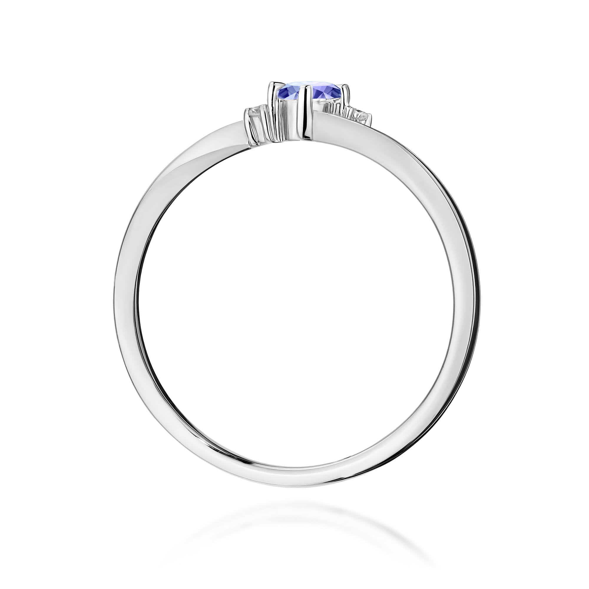 Pierścionek z tanzanitem 0,15 ct W0346 · W346 - obrazek 3