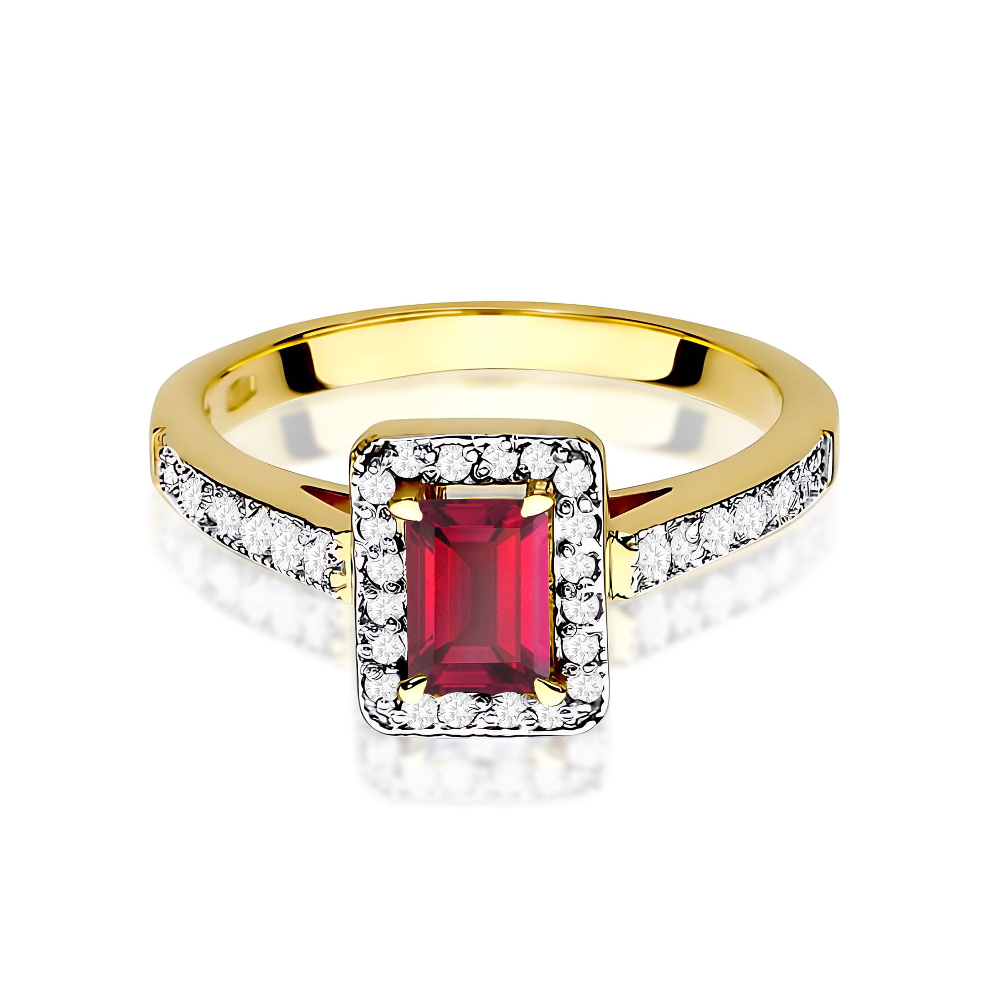 Pierścionek z rubinem 0,80 ct W0422 · W422 - obrazek 2