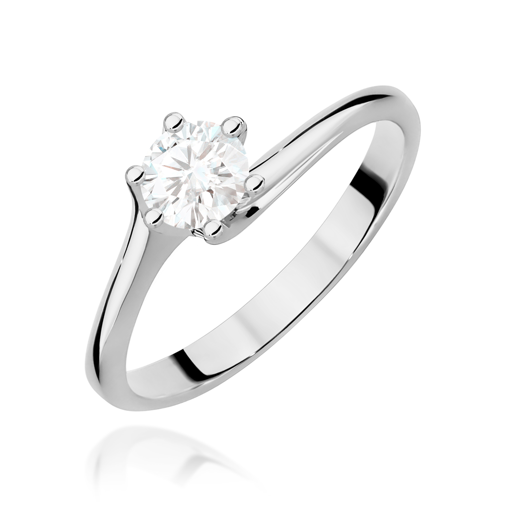 Pierścionek z diamentem 0,50 ct W0423 · W423