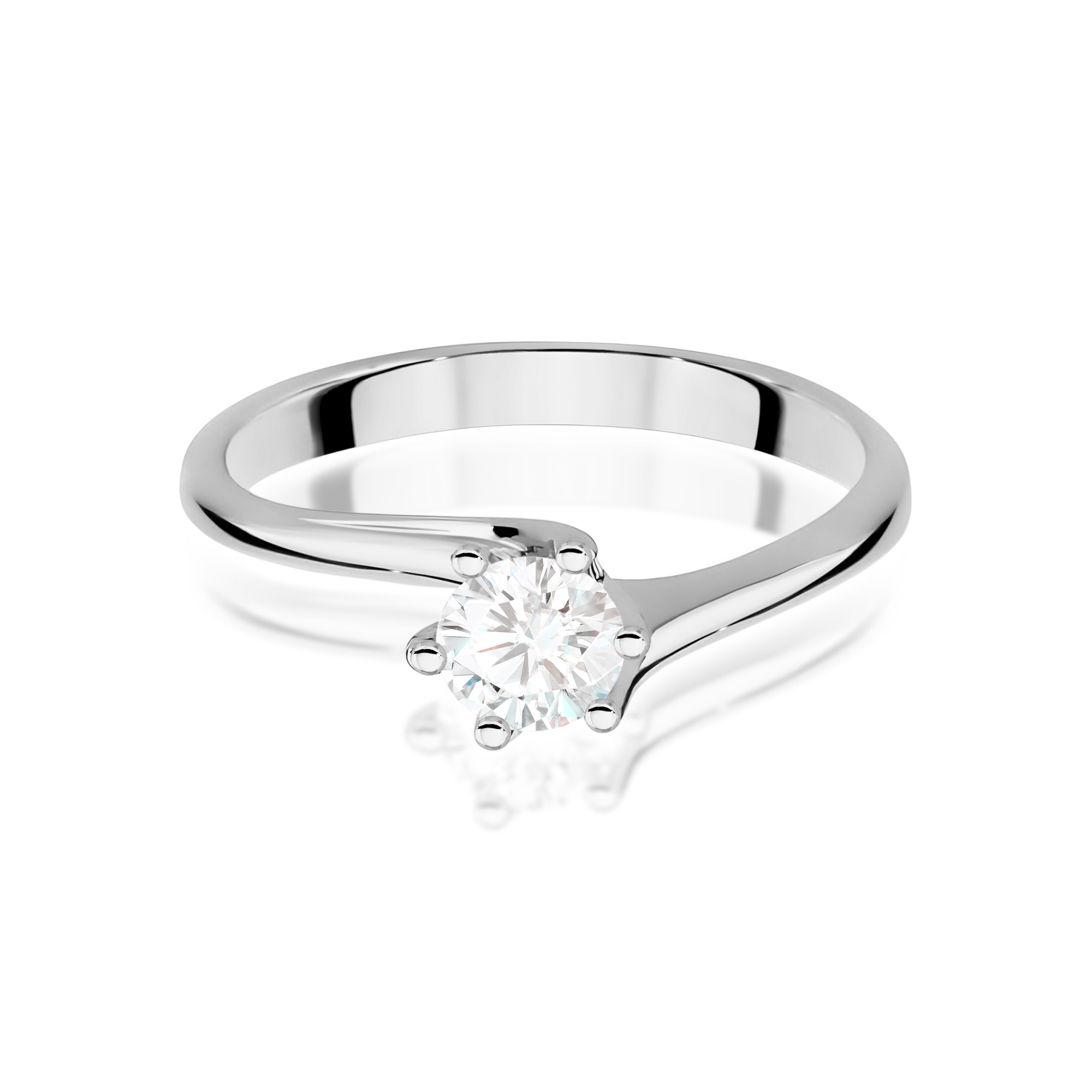Pierścionek z diamentem 0,50 ct W0423 · W423 - obrazek 2