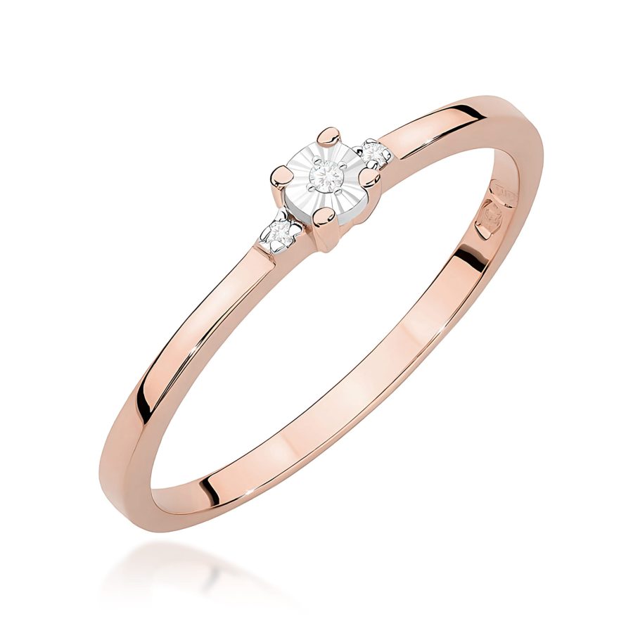 Pierścionek z diamentem · W0464