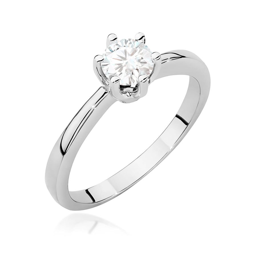 Pierścionek z diamentem 0.5 ct · W482