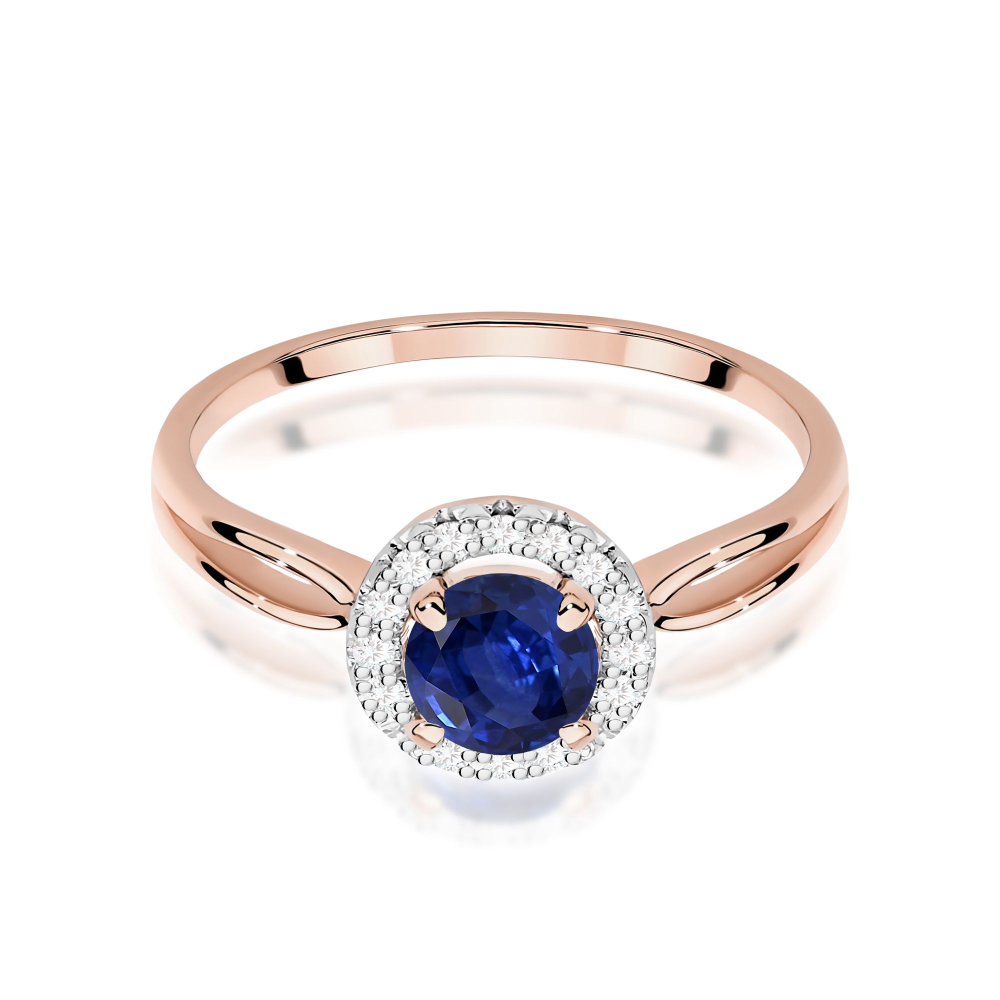 Pierścionek z szafirem 1,00 ct W0538 · W538 - obrazek 2