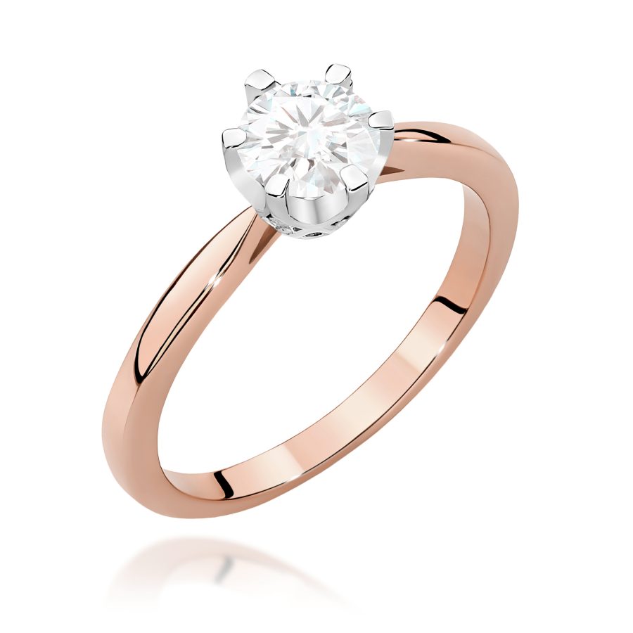 Pierścionek z diamentem · W539