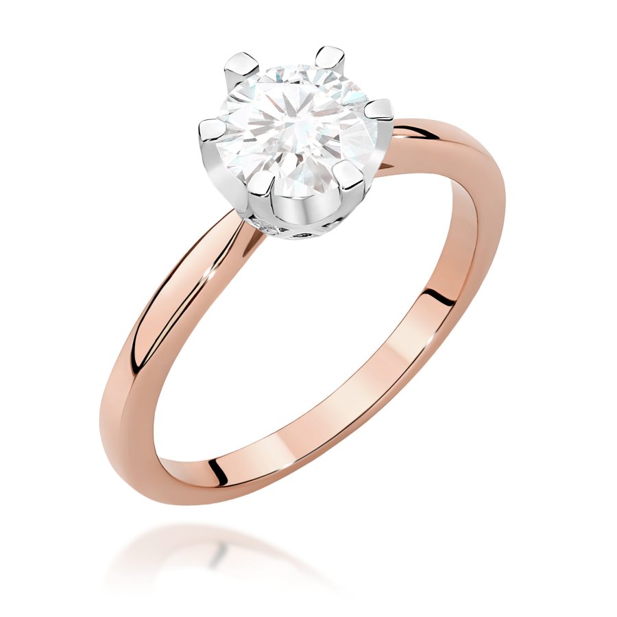 Pierścionek z diamentami 1,06 ct · W539