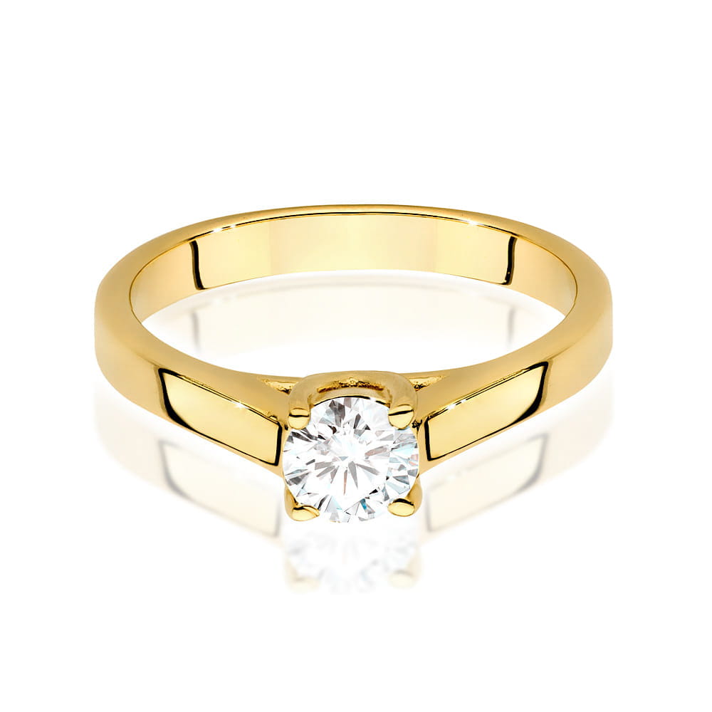 Pierścionek z diamentem 0,50 ct W0544 · W544 - obrazek 2