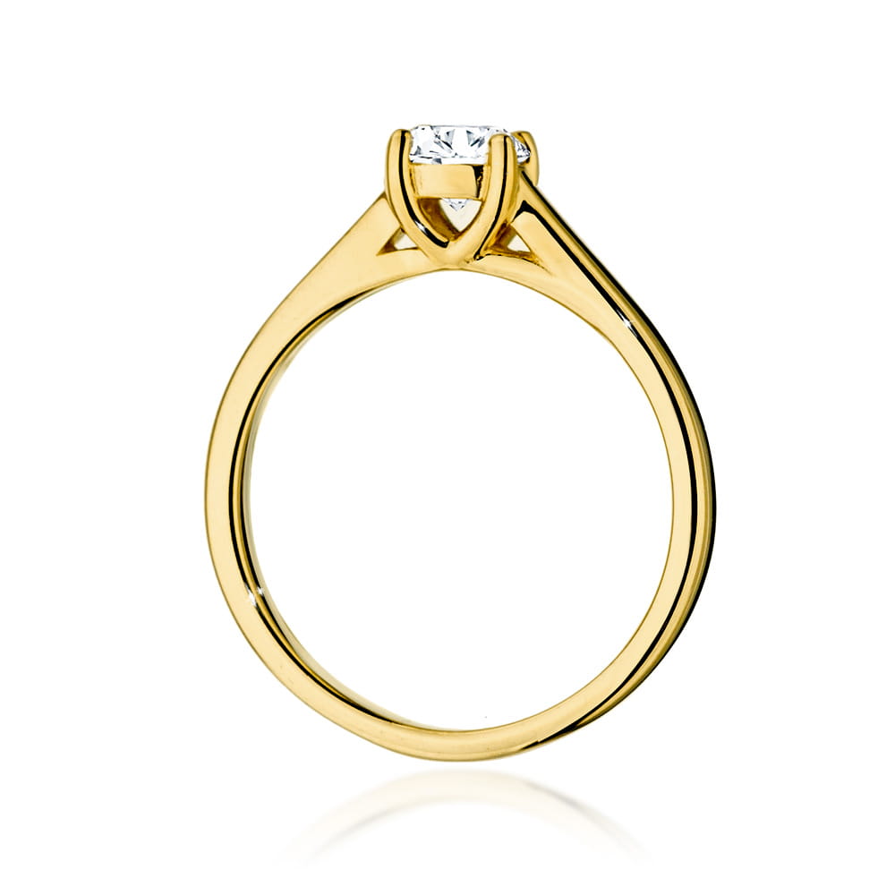 Pierścionek z diamentem 0,50 ct W0544 · W544 - obrazek 3
