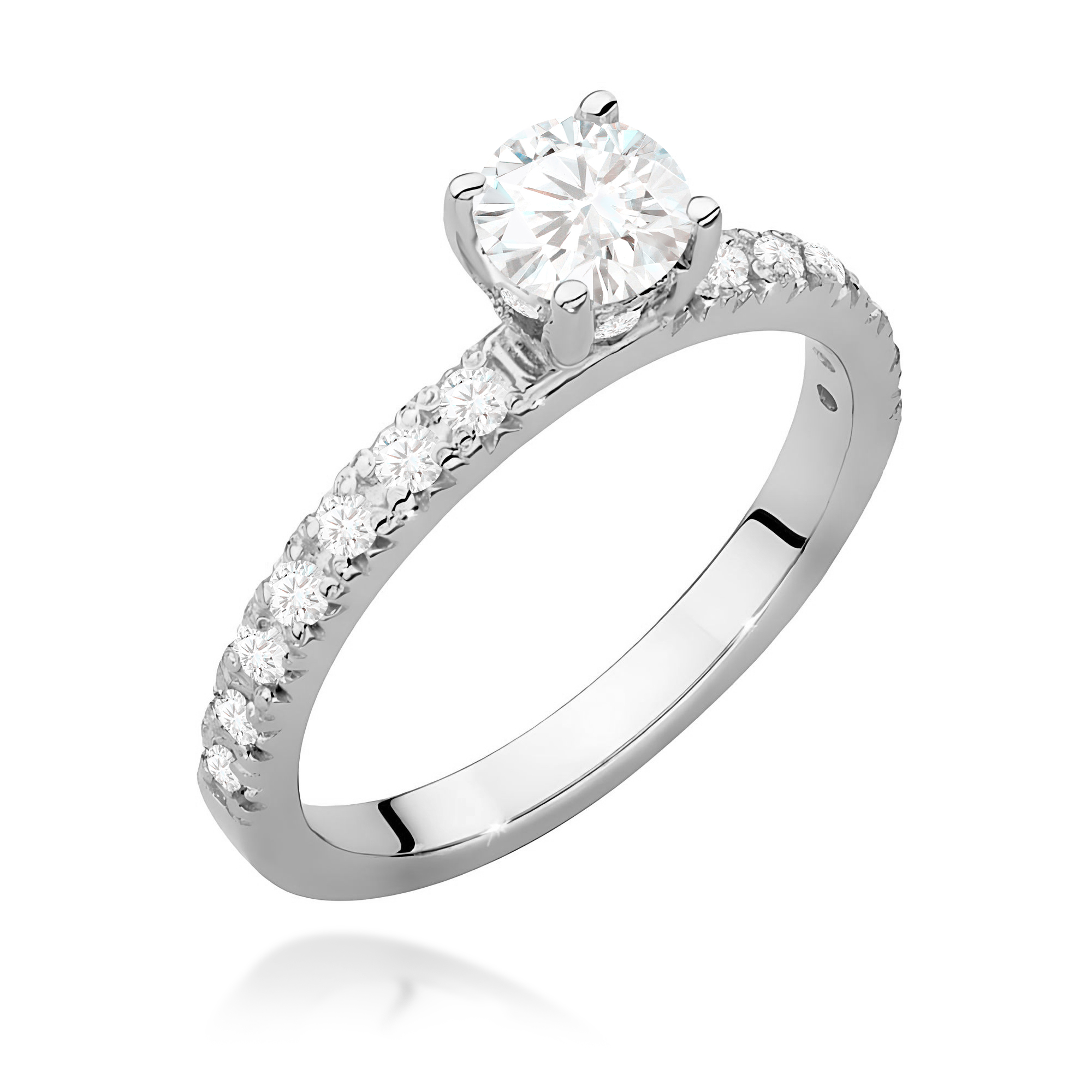 Pierścionek z diamentem 0,74 ct W0546 · W546