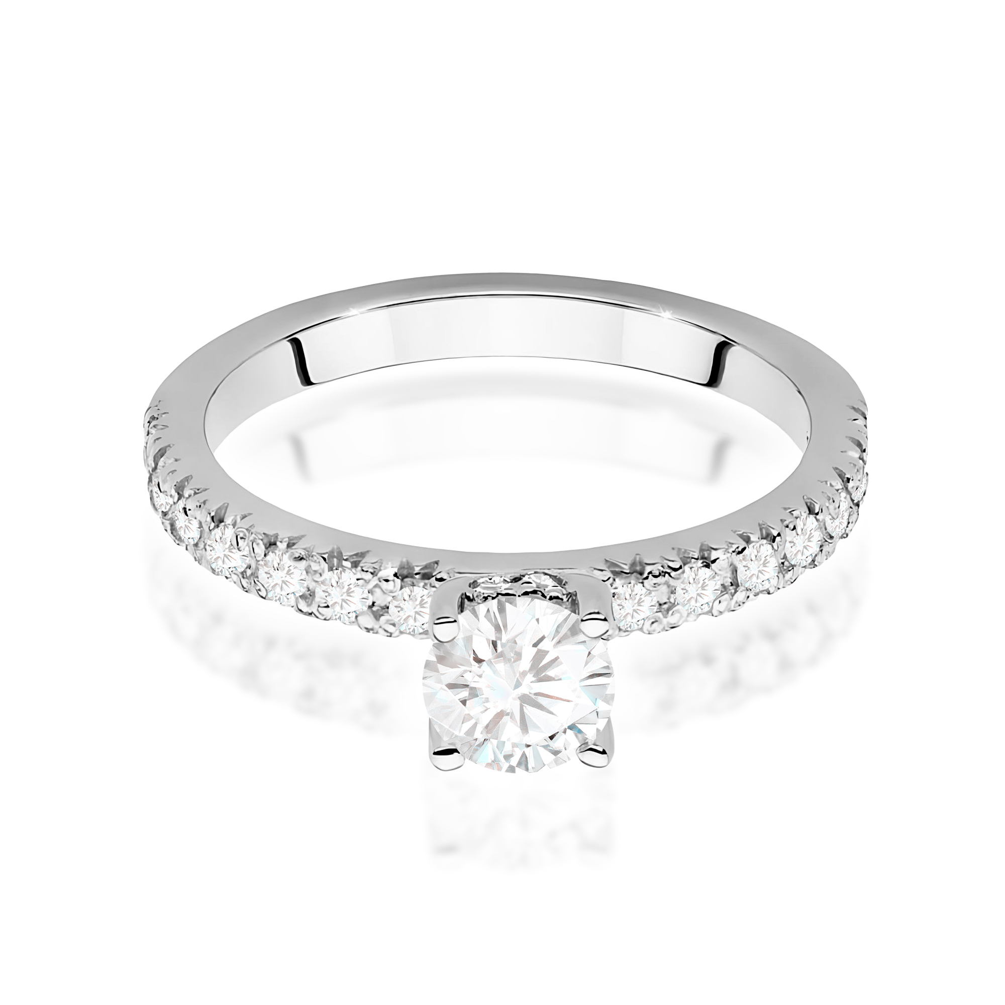 Pierścionek z diamentem 0,74 ct W0546 · W546 - obrazek 2