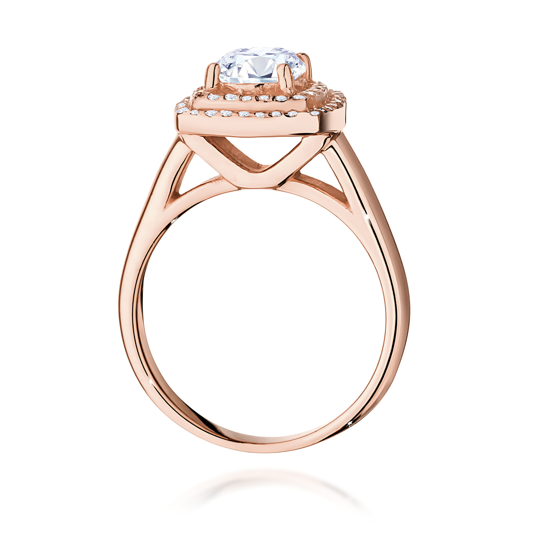 Pierścionek z diamentem 0,98 ct W0548 · W548 - obrazek 3