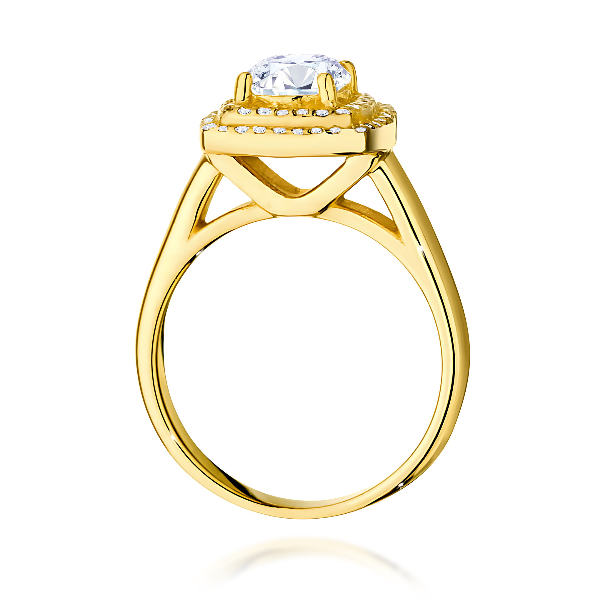 Pierścionek z diamentem 0,98 ct W0548 · W548 - obrazek 3