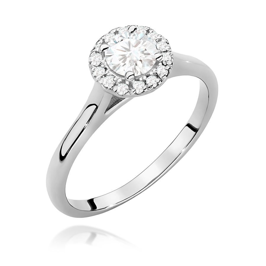 Pierścionek z diamentem laboratoryjnym 0,52 ct · W0550