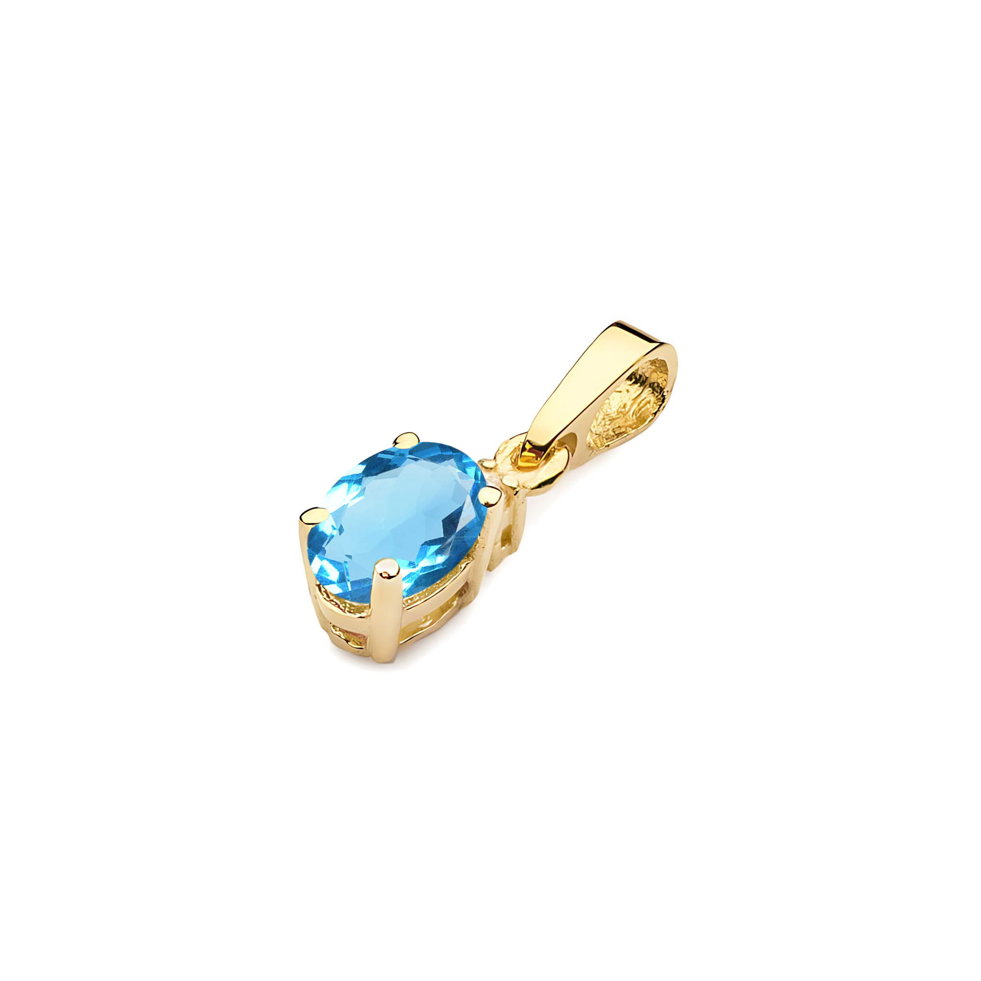Zawieszka z kamieniem topaz swiss 0,50 ct Z0001 · Z001 - obrazek 2