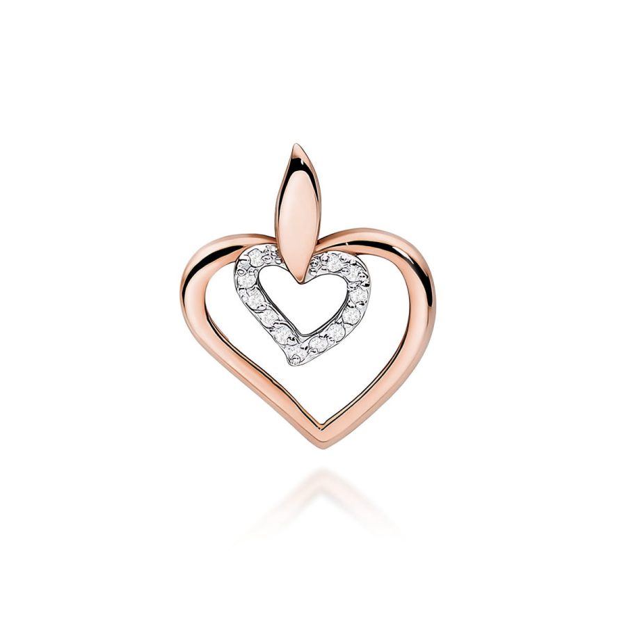 Zawieszka z diamentami 0,06 ct · S016