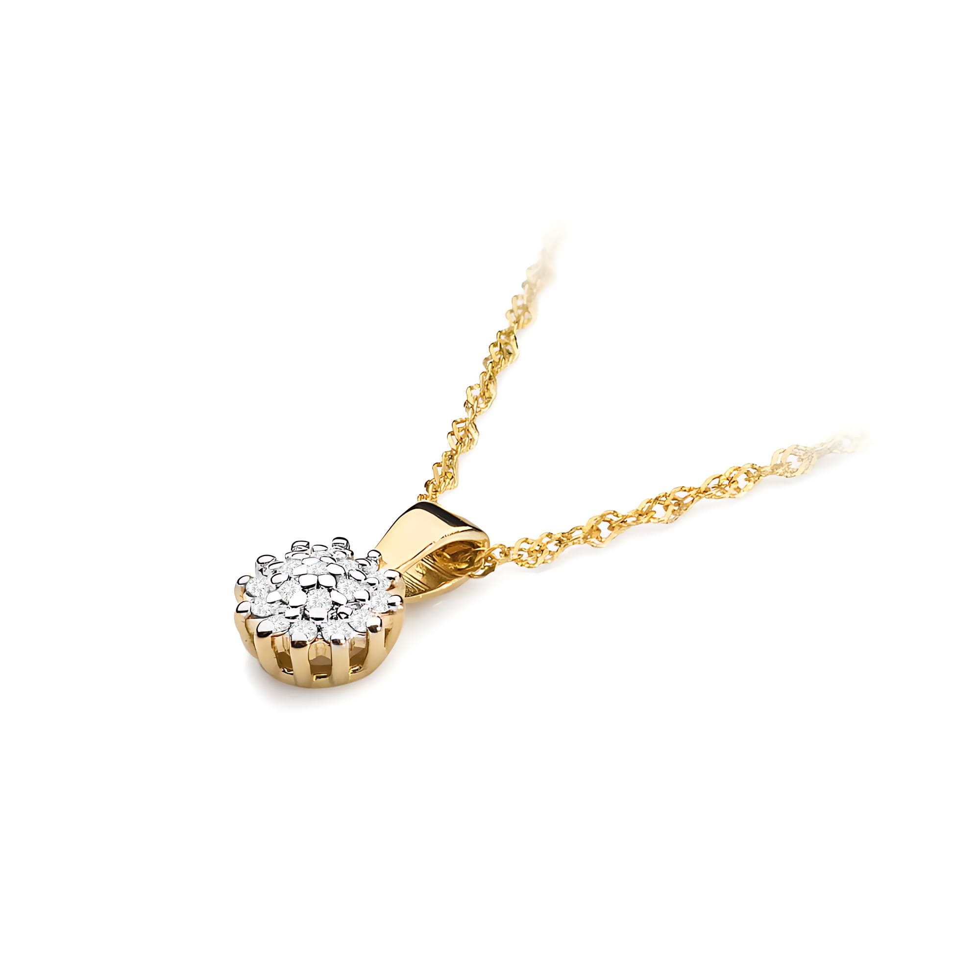 Zawieszka z diamentami 0,095 ct Z0401 · Z401 - obrazek 2