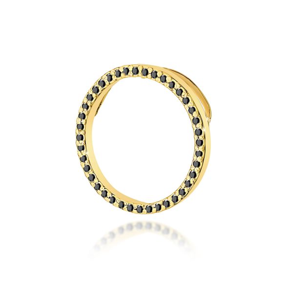 Zawieszka z diamentami 0,20 ct Z0442 – żółte złoto próby 585