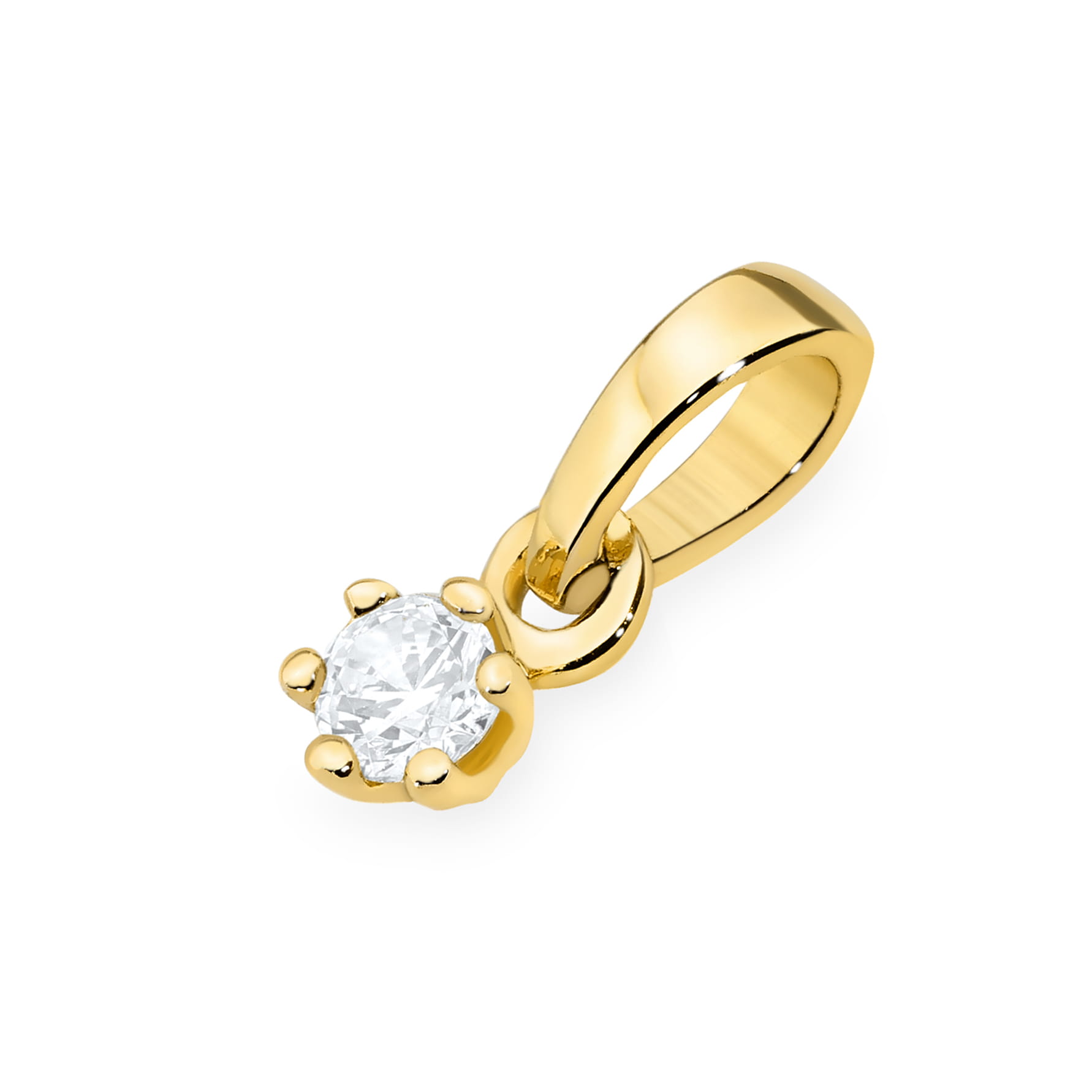 Zawieszka z diamentem 0,04 ct Z0501 · Z501 - obrazek 2
