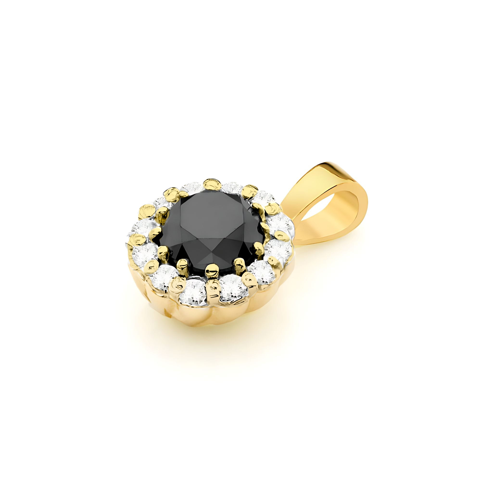Zawieszka z czarnym diamentem 0,50 ct Z0510 · Z510 - obrazek 2