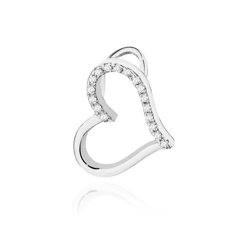 Zawieszka S026 Diament białe złoto Jubiler Kraków BigDIAMOND