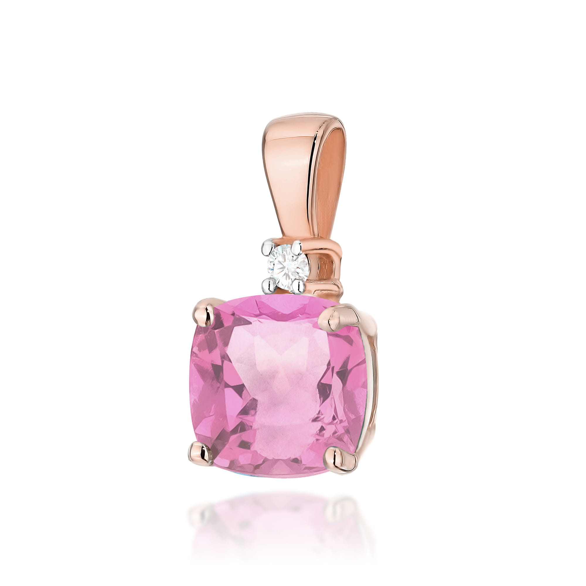 Zawieszka Z003 Różowy Topaz 1