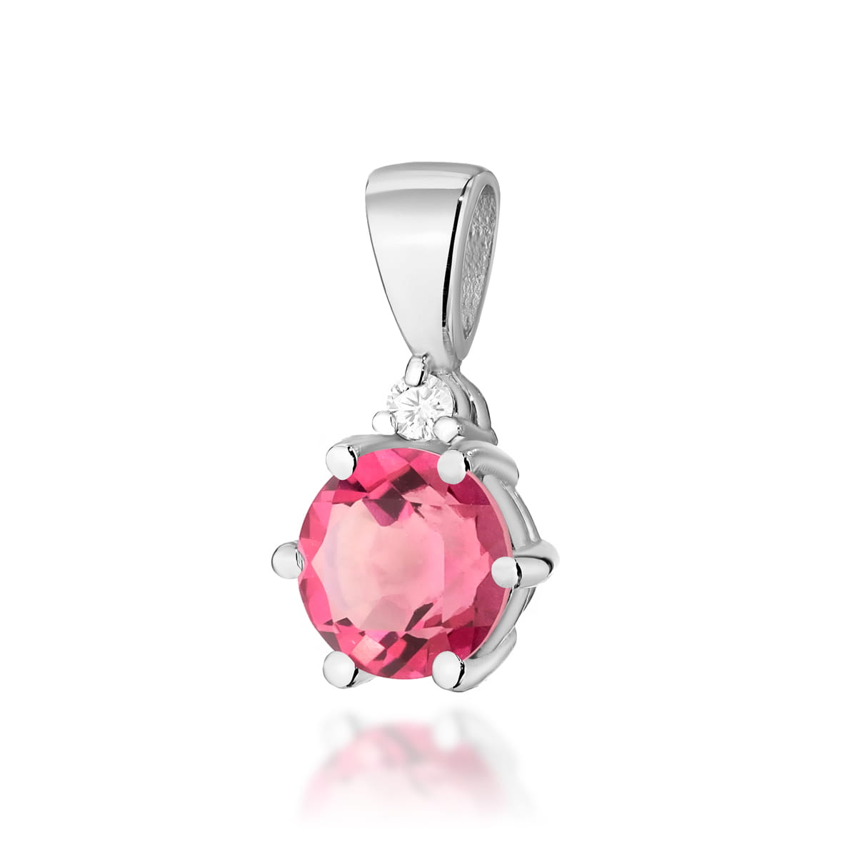 Zawieszka Z076 Różowy Topaz 0