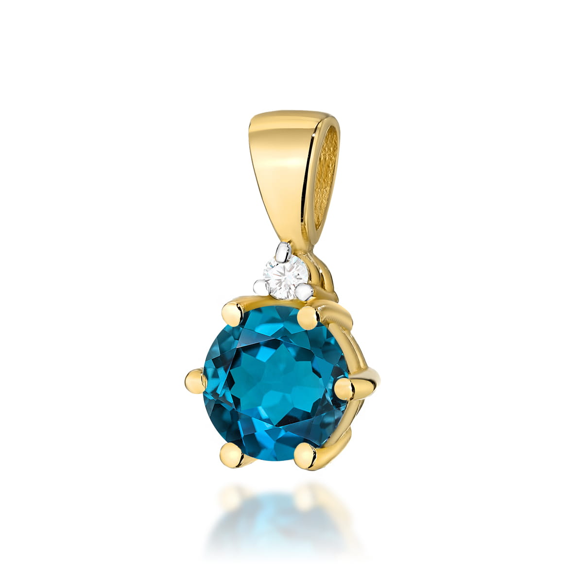 Zawieszka Z076 Topaz London Blue 0