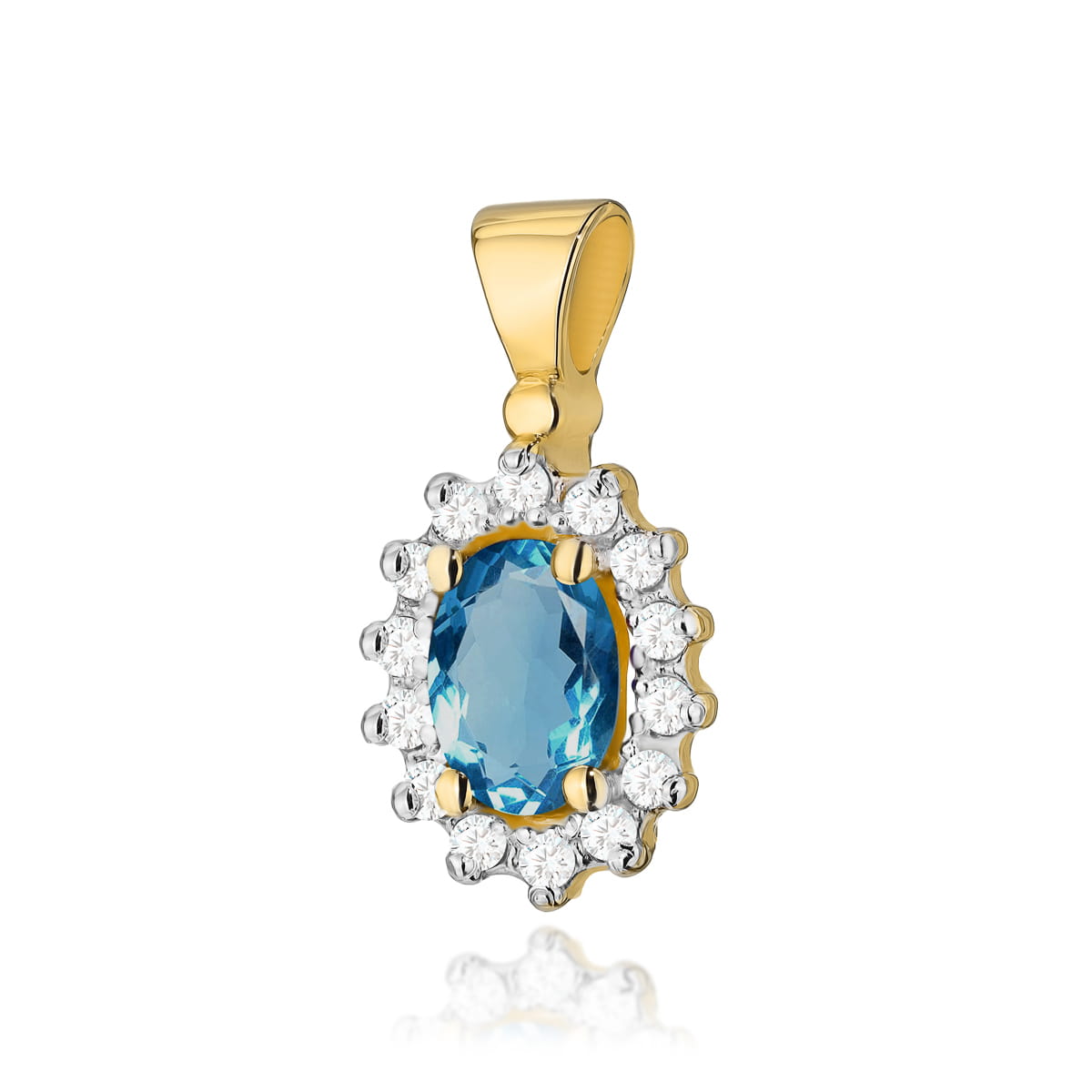 Zawieszka Z182 Topaz London Blue 0