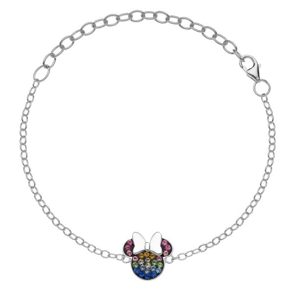 Bransoletka Disney Minnie – srebro 925 – pełen widok