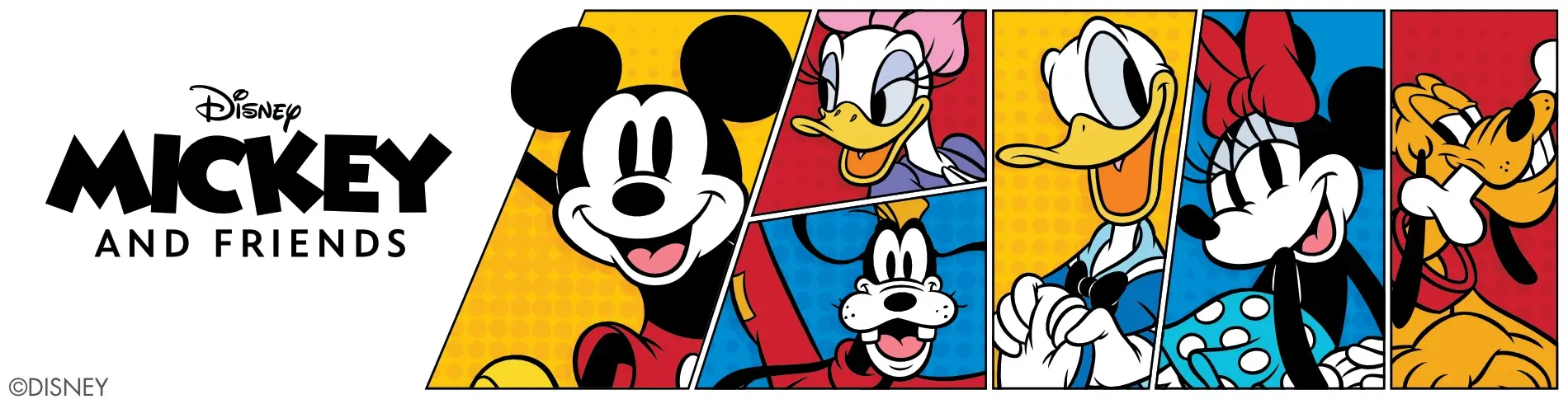 Baner kolekcji biżuterii Disney Mickey and Friends w BigDIAMOND