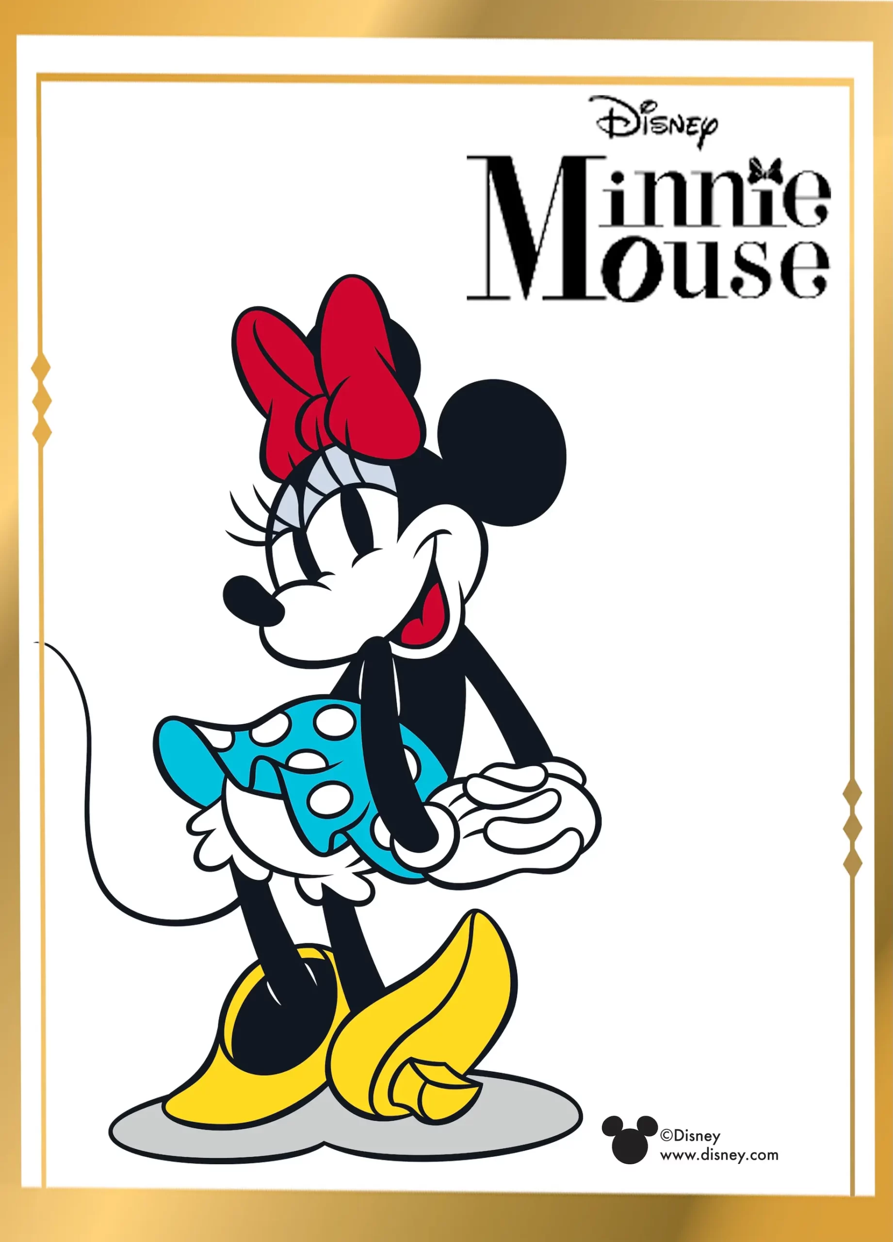 Myszka Minnie jako inspiracja dla biżuterii dla dzieci