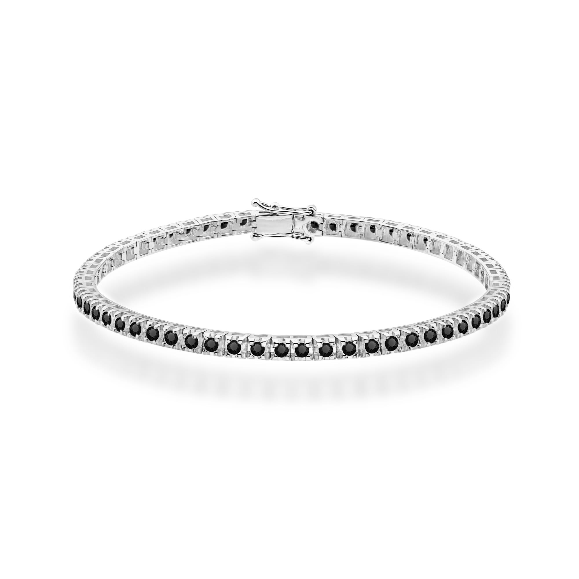Bransoletka z diamentami 1,77 ct B0031 – białe złoto próby 585 – widok produktu 1