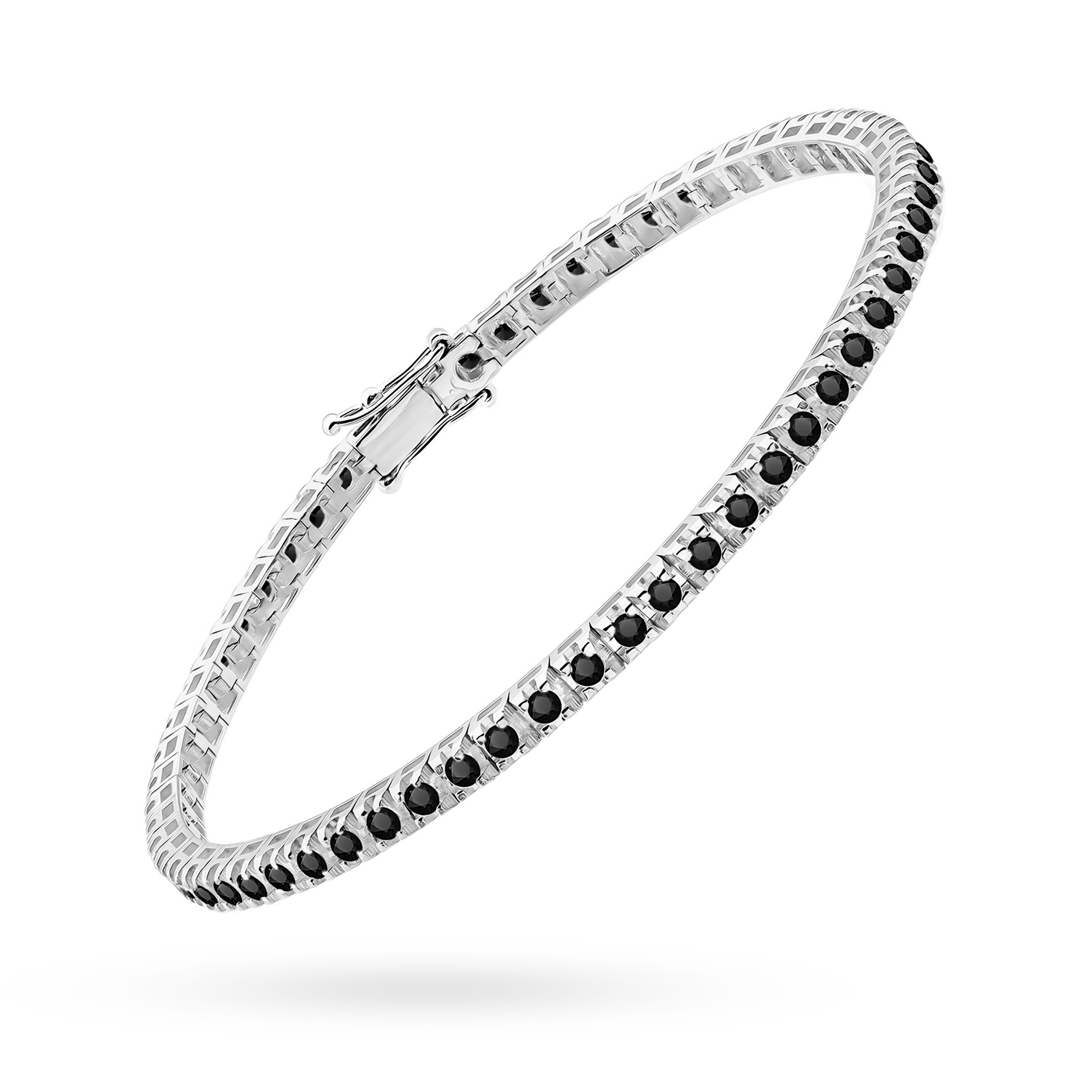 Bransoletka z diamentami 1,77 ct B0031 – białe złoto próby 585 – widok produktu 2