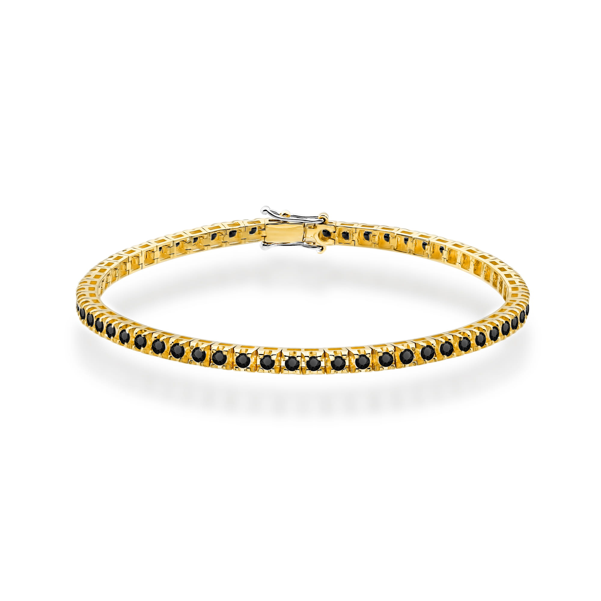 Bransoletka z diamentami 1,77 ct B0031 – żółte złoto próby 585 – widok produktu 1