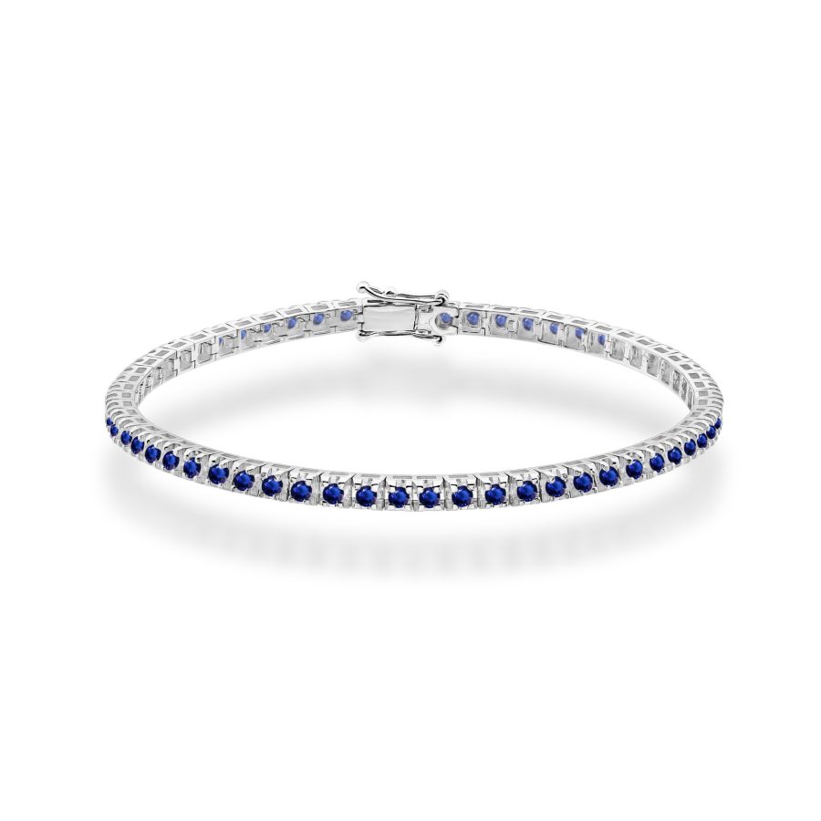 Bransoletka z diamentami 2,95 ct B0031 – białe złoto próby 585 – widok produktu 1