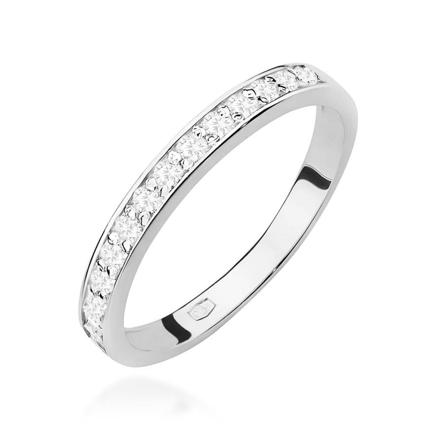 Ring with 14 diamonds lab-grown 0,203 ct – product image 1