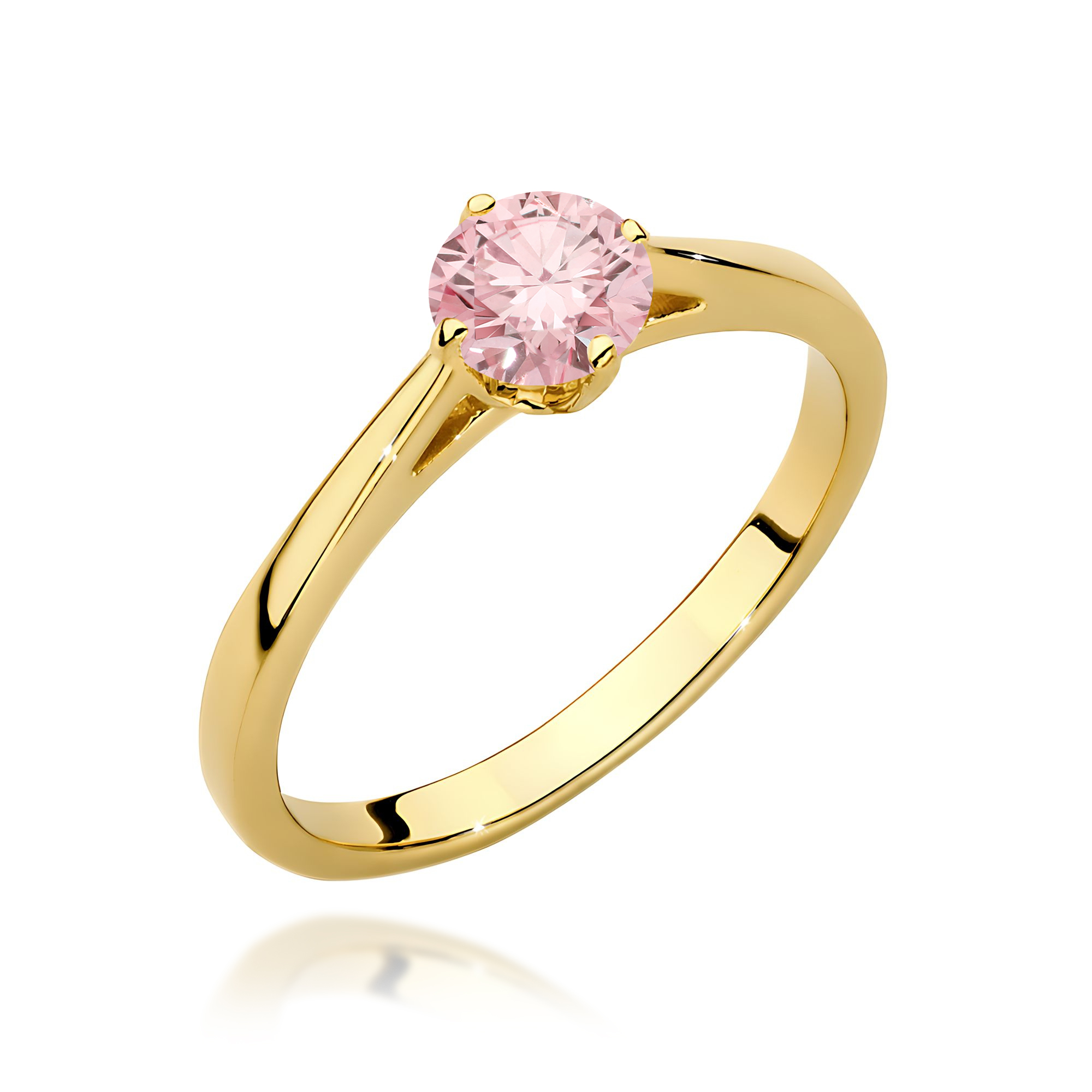 Ring with rose diamond lab-grown 0,50 ct – product image 1