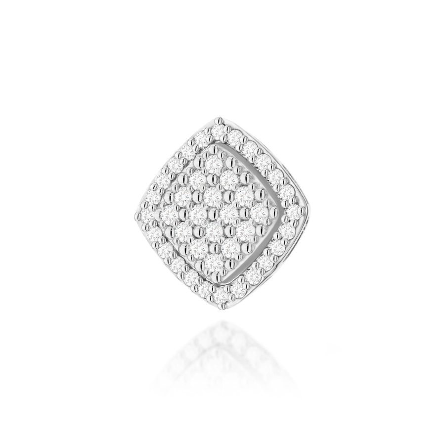 Zawieszka z diamentami 0,28 ct Z0568 – białe złoto próby 585 – widok produktu 1